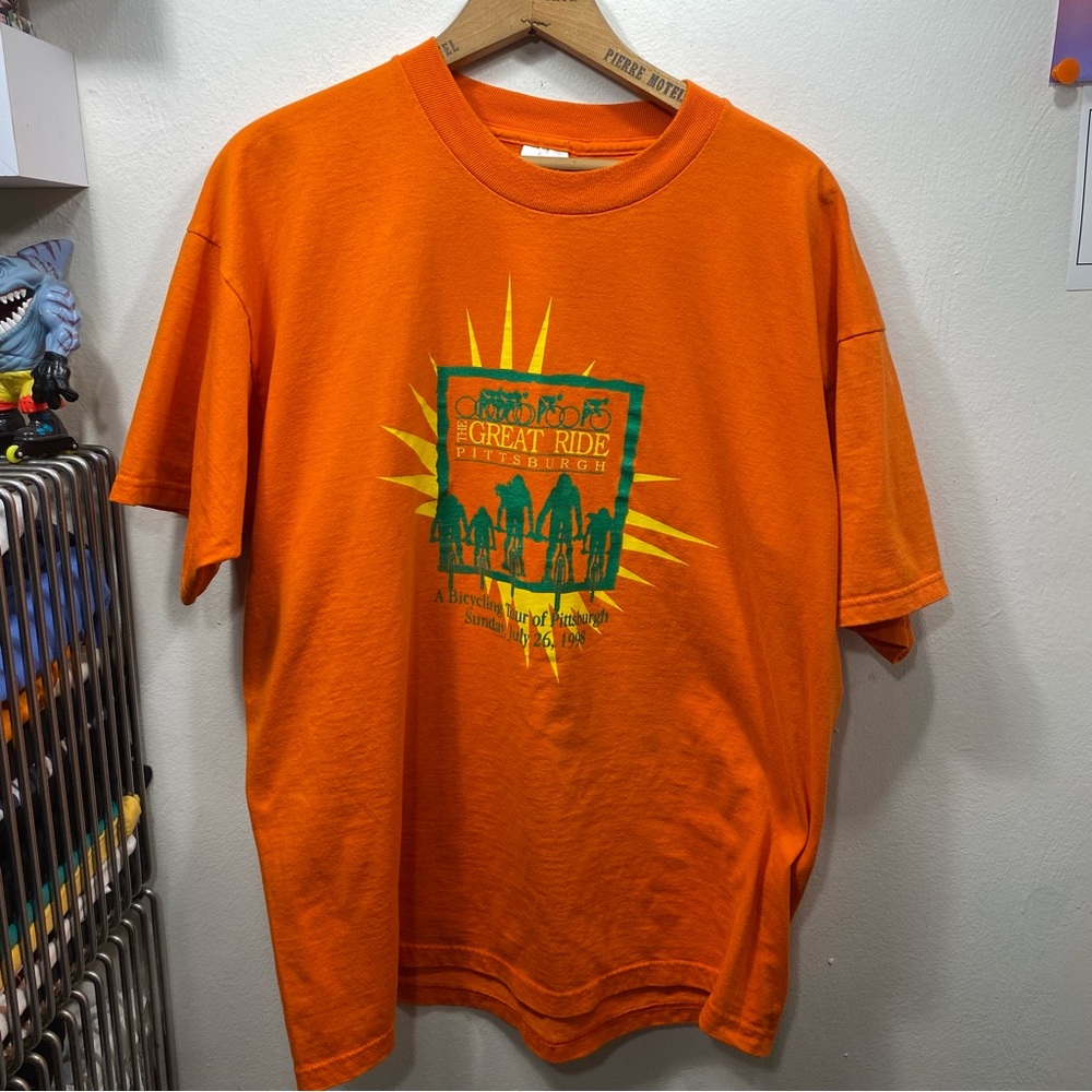 XL. 1998 GREAT RIDE PITTSBURGH VINTAGE TEE